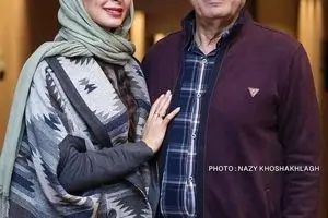 عکس جذاب از غلامرضا نیکخواه و دخترش نیلوفر