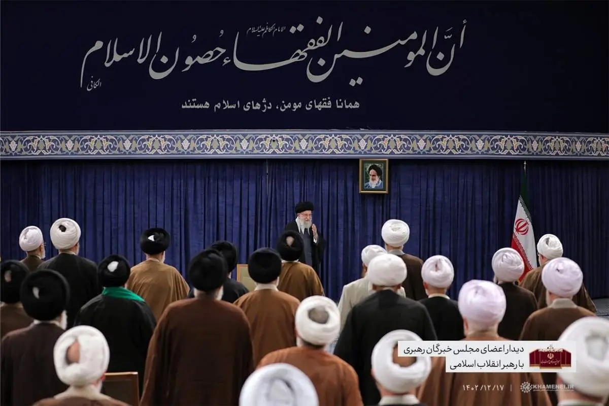 تذکر مهم رهبر انقلاب به اعضای مجلس خبرگان + ببینید