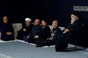 آخرین شب مراسم عزاداری شهادت حضرت فاطمه‌زهرا (س) با حضور رهبر انقلاب