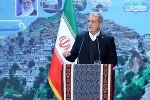 افتتاح چند طرح عمرانی و اقتصادی در کردستان با حضور رئیس‌جمهور پزشکیان