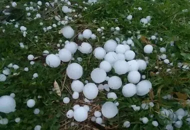 ده‌ها کودک در عرض نیم ساعت بر اثر بارش تگرگ‌ زخمی شدند!