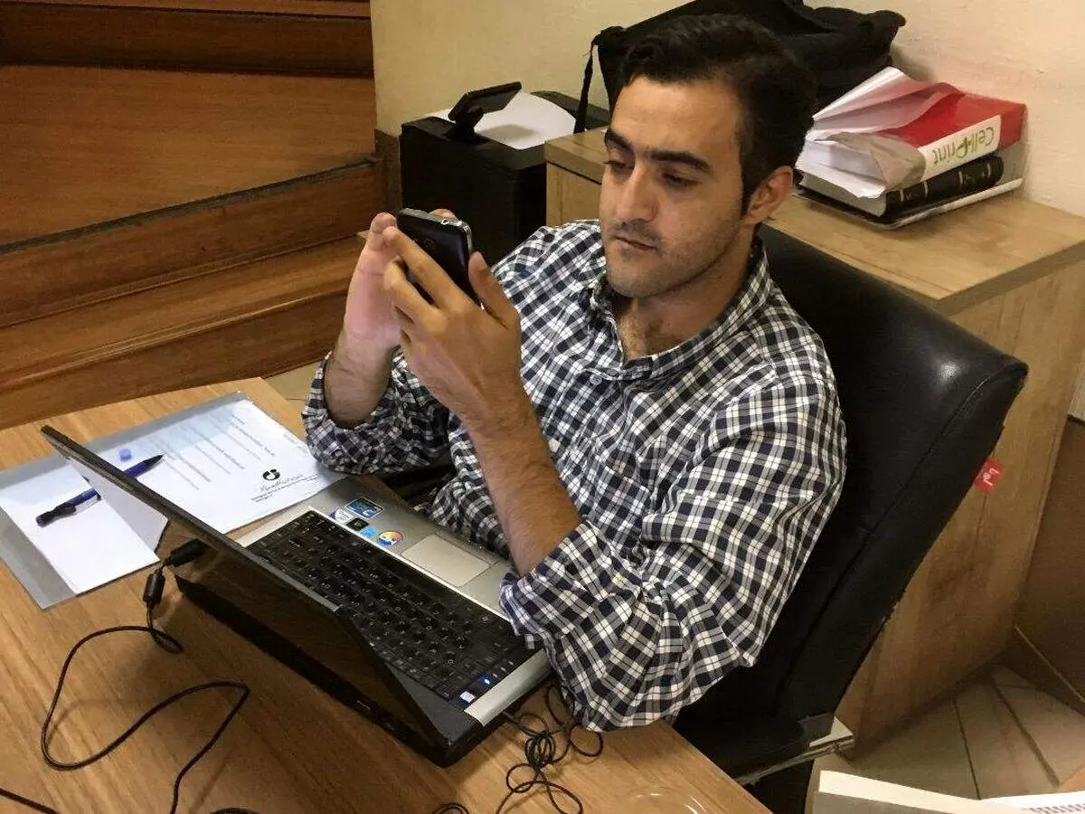  مهدی قدیمی، روزنامه‌نگار آزاد شد + عکس