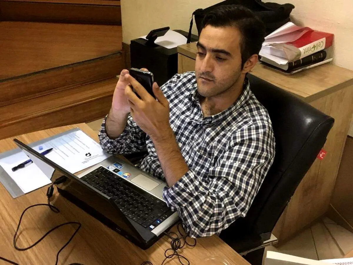  مهدی قدیمی، روزنامه‌نگار آزاد شد + عکس