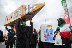 ماکت موشک ایرانی برای اسرائیل + عکس 