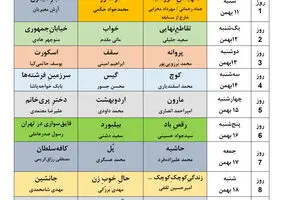 فیلم‌های نوروز امسال را جدی و بدون لبخند چیدند