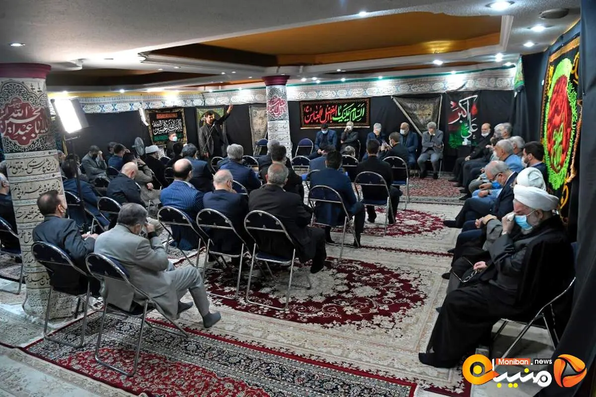 دومین روز مراسم عزاداری سالار شهیدان در دفتر حسن روحانی