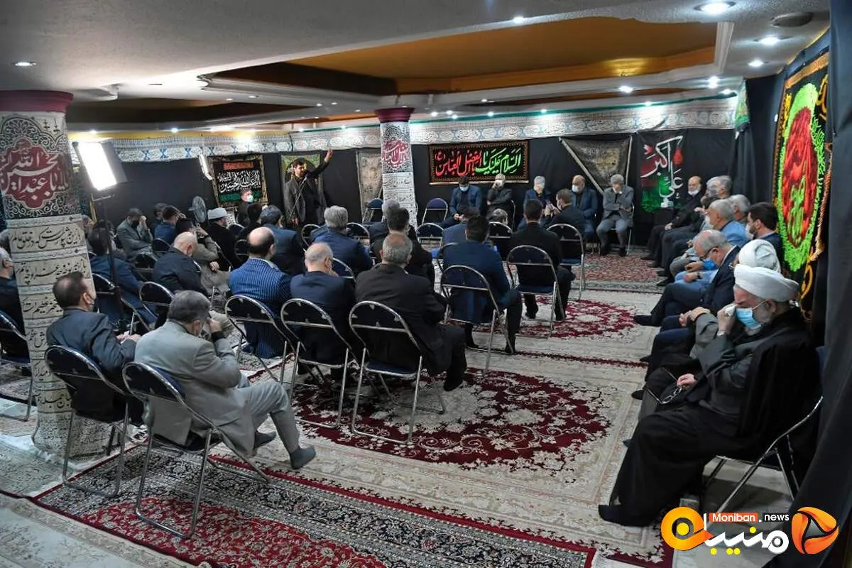 دومین روز مراسم عزاداری سالار شهیدان در دفتر حسن روحانی