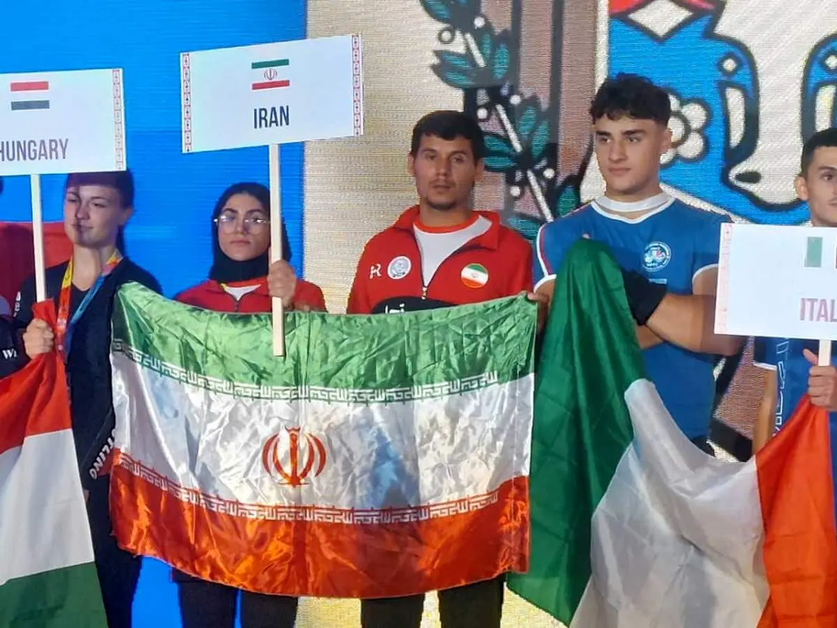 زور دختر ایرانی، جهان را شگفتزده کرد