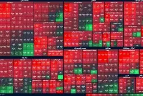 ۹۳ درصد بورس منفی شد