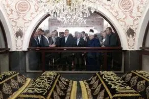 پزشکیان حرم حضرت بی‌بی هیبت (س) را در باکو زیارت کرد