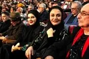 لحظات احساسی مستانه مهاجر و مریلا زارعی در اختتامیه جشنواره/ فیلم