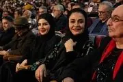 تصاویر داغ از بازیگران در اختتامیه جشنواره فیلم فجر