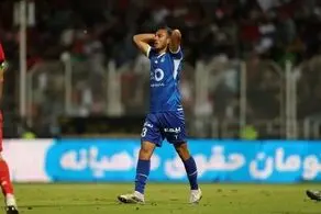 مدافع استقلال حق حضور در بازی بعدی تیمش را ندارد!