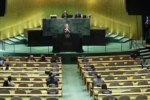 واکنش ایران به سخنرانی «نتانیاهو» در مجمع عمومی سازمان ملل در مقابل صندلی‌های خالی  