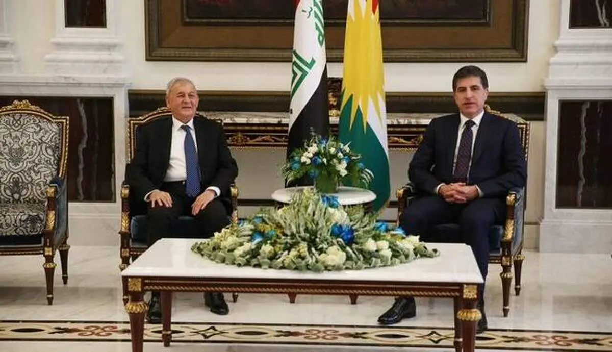 بارزانی خیال رئیس جمهور عراق را راحت کرد