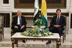 بارزانی خیال رئیس جمهور عراق را راحت کرد