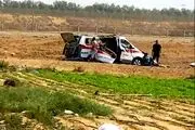 در پی حمله هوایی یک آمبولانس تکه تکه شد + عکس 