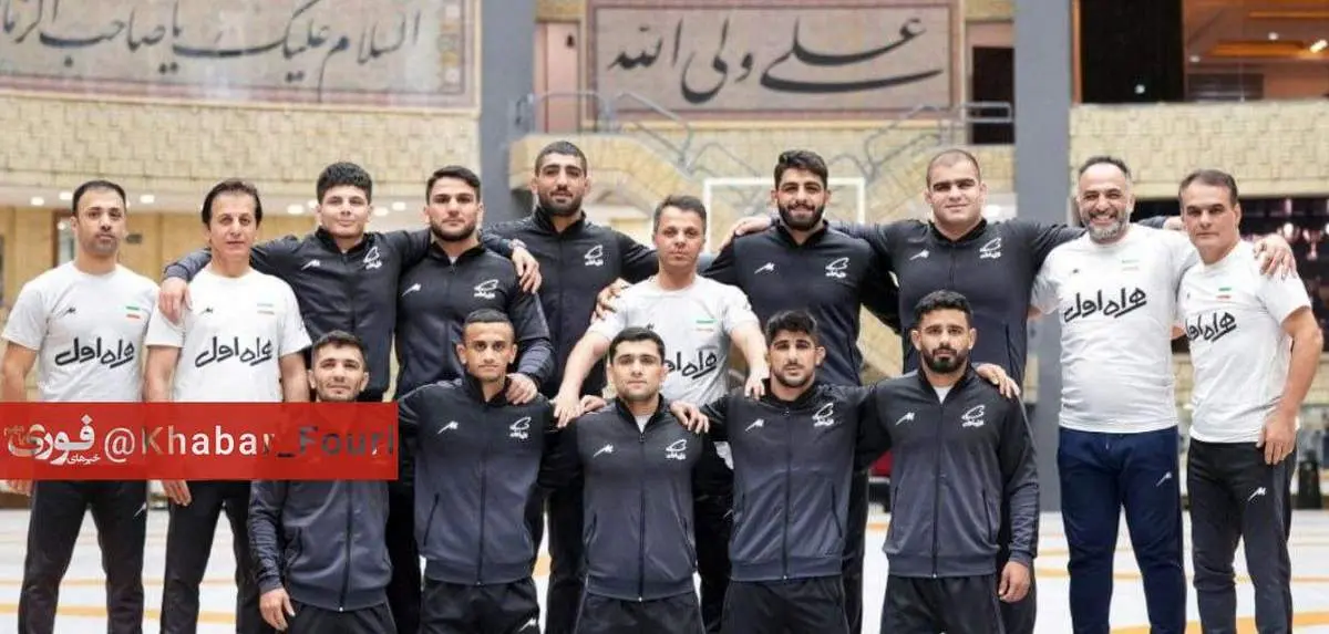 تیم ملی کشتی فرنگی ایران قهرمان آسیا شد