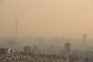  شاخص آلودگی هوای تهران دوشنبه ۲۷ بهمن ۱۴۰۴