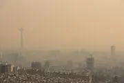  شاخص آلودگی هوای تهران دوشنبه ۲۷ بهمن ۱۴۰۴