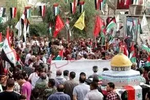 مردم دمشق به پا خاستند!+جزییات