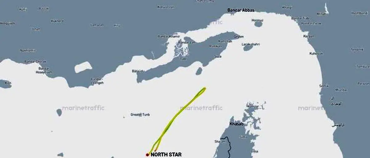 عقب‌نشینی کشتی غول‌پیکر با پرچم باربادوس در پی ورود یگان‌های عملیاتی ایران