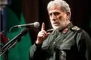 حضور سردار قاآنی بدون لباس نظامی در میدان امام حسین(ع) تهران + ببینید 