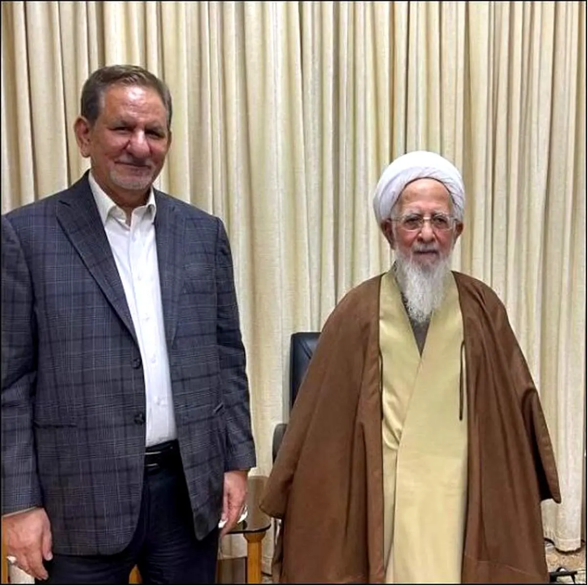 روایت اسحاق جهانگیری از دیدارش با آیت الله جوادی آملی