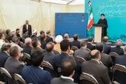 رئیس جمهور: برای تکمیل طرح آبرسانی میانه در ۱.۵ سال اخیر به اندازه ۲۰ سال کار انجام شد 