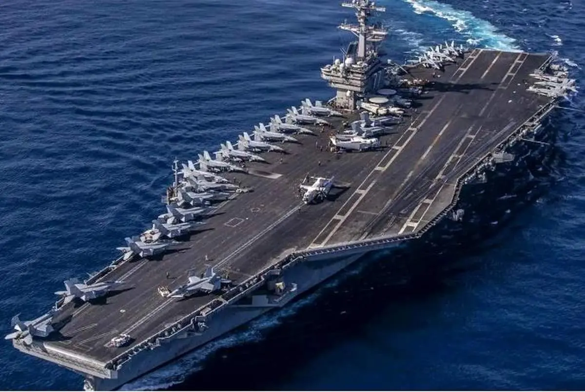 ناوگروه بوش به خاورمیانه رسید