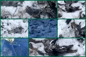 انهدام یک فروند موشک کروز در روستای جاسب  + عکس 