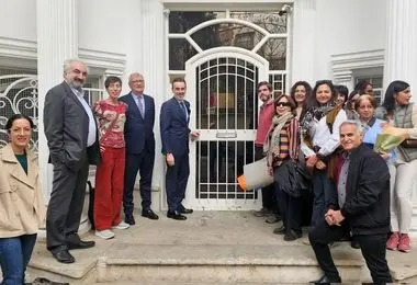 بازگشایی سفارت اسپانیا در تهران با حضور سفیر مادرید + عکس 