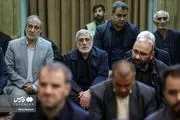 حضور سردار اشتری و قاآنی در یک مراسم با ظاهری متفاوت + ببینید 