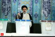 حجت‌الاسلام رییسی آرای خود را در شهرری به صندوق انداخت