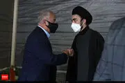 دیدار علی پروین با محسن هاشمی، کری خوانی با نواده امام خمینی (ره) + عکس