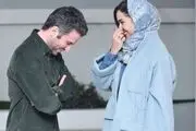 عکس| نگاه‌های عاشقانه خانم بازیگر به آقای بازیگر در جشنواره فجر و جلوی چشم همه!/ چه ارتباطی بین پریناز ایزدیار و هوتن شکیبا وجود دارد؟