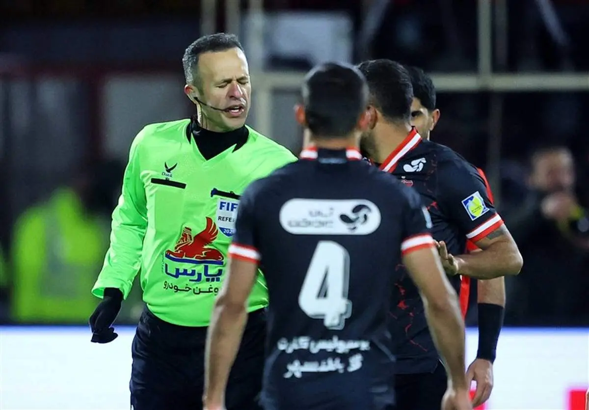 کارشناسی داوری بازی تراکتور - پرسپولیس