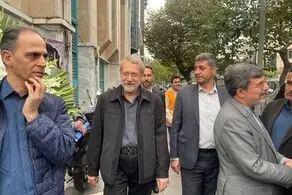 حسن روحانی در مراسم ترحیم همسر رئیس دیوان عالی کشور + ببینید 
