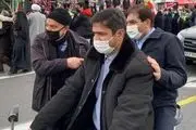 حضور موتوری معاون اول رئیس‌جمهور در جشن انقلاب/ ببینید