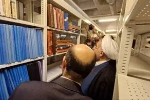 حسن روحانی کتابخانه اش را اهدا کرد 