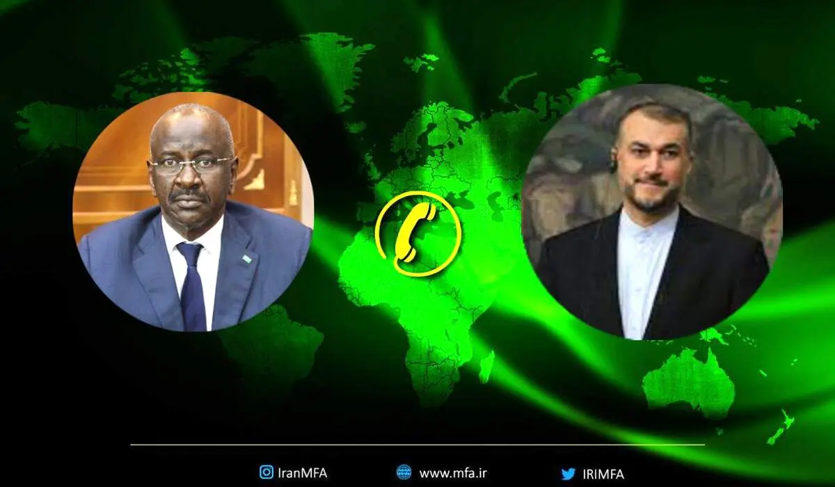 دعوت از وزیر خارجه موریتانی برای سفر به ایران 