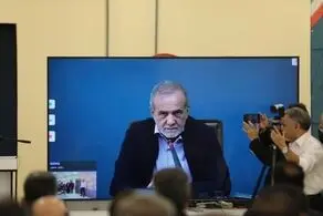 پایان مشعل‌سوزی با حضور رئیس‌جمهور