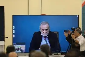 پایان مشعل‌سوزی با حضور رئیس‌جمهور
