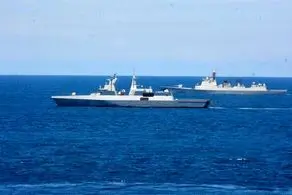 برگزاری رژه دریایی با حضور شناورهای رزمی