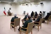 دیدار خانواده و اعضای ستاد بزرگداشت شهید سلیمانی با رهبر انقلاب