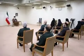 دیدار خانواده و اعضای ستاد بزرگداشت شهید سلیمانی با رهبر انقلاب