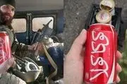 سلفی نظامیان روس با کوکاکولای صادراتی ایران+ببینید 