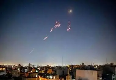 فعالیت شدید پدافند‌ها در تهران