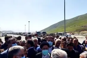 رئیسی به پایانه مرزی رفت 