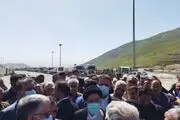 رئیسی به پایانه مرزی رفت 